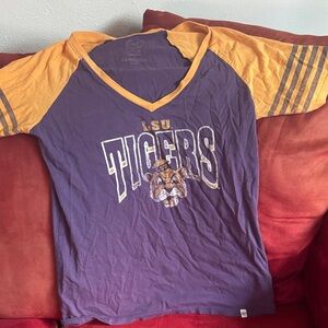 LSU Tigers women’s Purple and Yellow Shirt